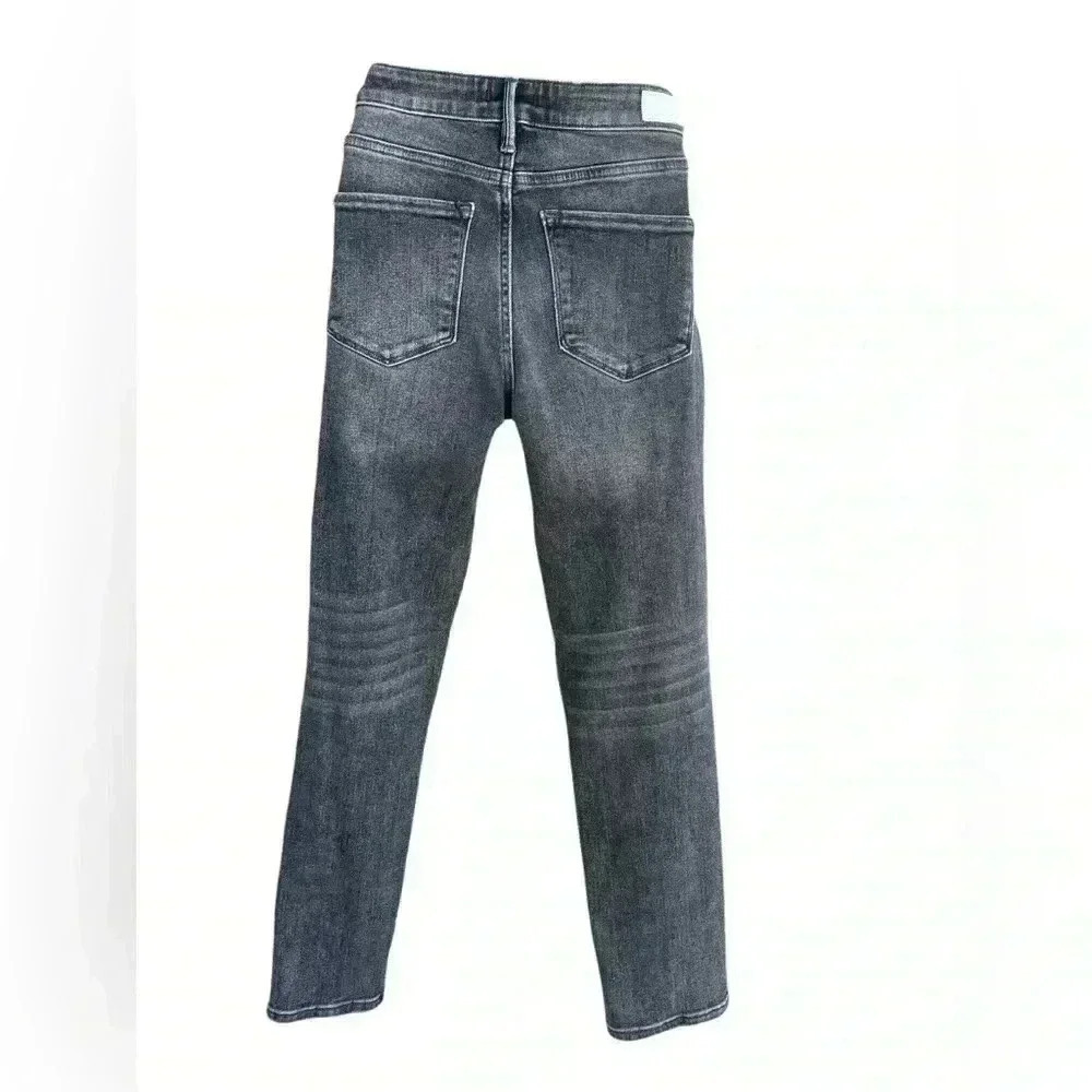 Dear John womens distressed black wash jeans 94% cotton preloved - Picture 5 of 9
